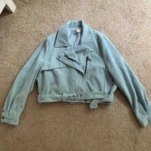 Light Blue Corduroy Jacket in size M